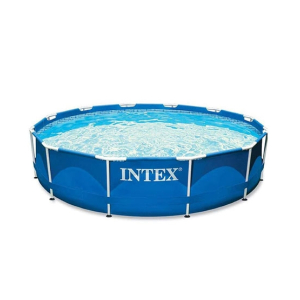 Intex Round Metal Frame Swimming Pool 12 ft - 28210 (PX-10813)