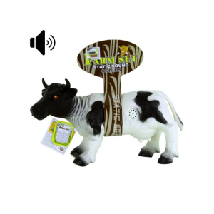 Planet X Soft Rubber Farm Cow Action Figure Toy (PX-11986)