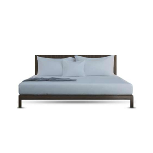 Rainbow Linen Bed Sheet Set King Size Silver Grey (Pack Of 3)