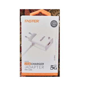 Faster FC-99 Pro 2.0A Quick Travel Charger White