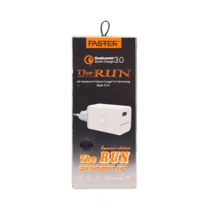 Faster Qualcomm 3.0A Quick Charger White (FC-57)