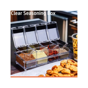 RG Shop Crystal Seasoning Masala Box Set - 4Pcs