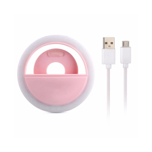 Rhizmall Selfie Ring Light Pink