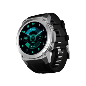 Ronin Dual Straps Smart Watch (R-011)-Black &amp; Silver