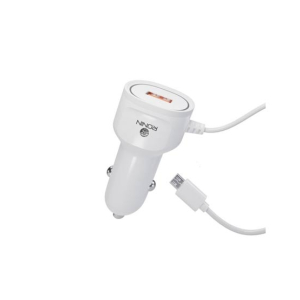 Ronin R-545 USB To USB-C Car Charger White