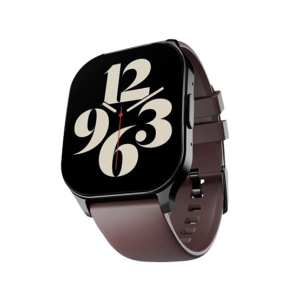 Ronin Smart Watch With Black Dial (R-07)-Maroon