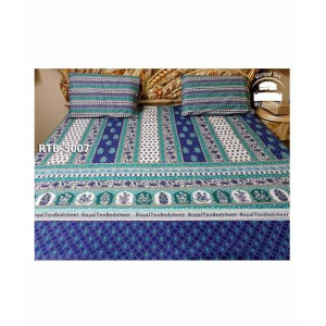 Royal Tex Printed Double Bed Sheet (RTB-5007)