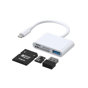 Joyroom 4 In 1 Lightning to USB OTG Card Reader (S-H142)