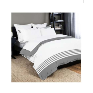 Jamal Home King Size Bed Sheet With 2 Pillows (0031)