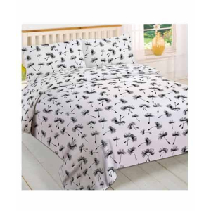 Jamal Home King Size Bed Sheet With 2 Pillows (0048)