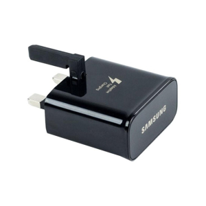 Samsung 2.0 Amp 3 Pin USB Fast Charger Black