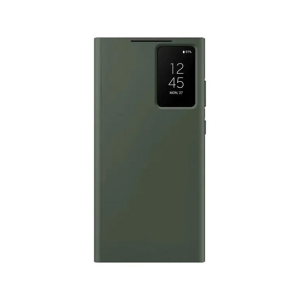 Samsung Clear View Cover For Galaxy S23 Ultra-Green