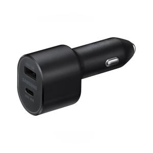 Samsung Fast Charging 45W Dual Car Adapter Black