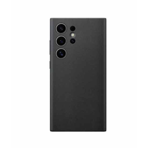 Samsung S24 Ultra Vegan Leather Case Black                                                                                                                                                         