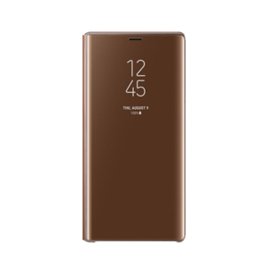 Samsung Clear View Standing Brown Cover For Galaxy Note 9
