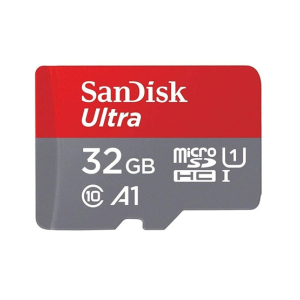 SanDisk 32GB Ultra UHS-I Micro SDHC Memory Card with SD Adapter