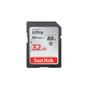 SanDisk 32GB Ultra UHS-I SDHC Memory Card (SDSDUNC-032G-GN6IN)
