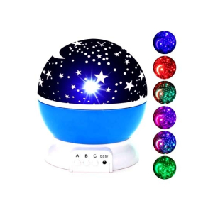 Sasti Market LED Rotating Light Moon Lamp