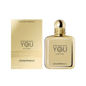 Emporia Armani Stronger With You Leather Eau De Parfum For Men 100ml