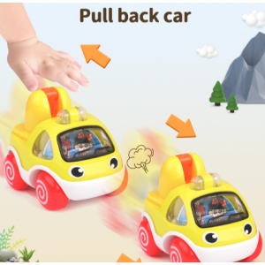 Letsshop Plastic Cartoon Car For Kids