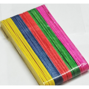 Letsshop Colorful Large Ice Cream Stick - 1 Packet (50Pcs)