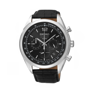 Seiko Chronograph Men's Watch Black (SSB097P1)