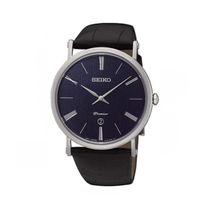Seiko Premier Men’s Watch Black (SKP397P1)