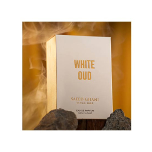 Saeed Ghani White Oud Eau De Parfum For Unisex 50ml