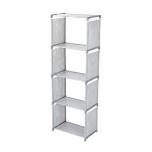 Shinecon 4-Layer Floor-Stand Combination Bookshelf