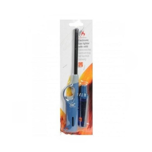 Shop Zone Gas Lighter with Refilling Blue