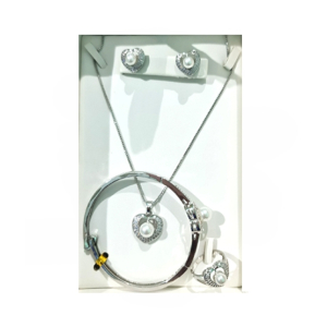 Shop Zone Gold Plated Jewellery Set For Women (0057)