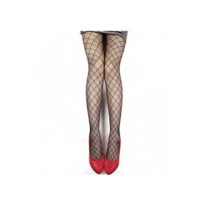 Shop Zone Middle Net Long Legs Stocking For Women