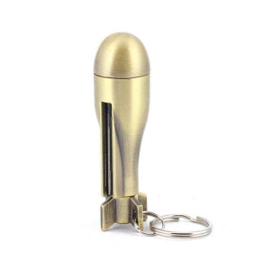Shop Zone Missile Waterproof Lighter Keychain