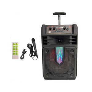 ShopEasy 8" Trolley Wireless Speaker With Microphone (KTS-1631)