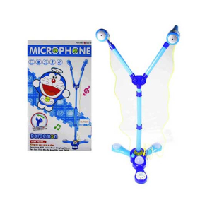 ShopEasy Doraemon Musical Lighting Stand Microphone Micke For Kids