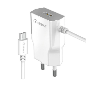 Sigma Travel Charger 4G - Micro White