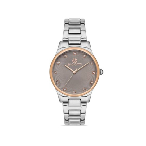 Bigotti Stainless Steel Women's Watch Silver (BG.1.10345-4)
