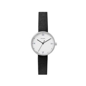 Skagen Signature Leather Women's Watch Black (SKW2663)