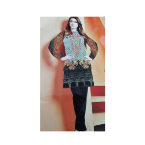 SM Fashion Embroidered Lawn Kurti For Women (00004)