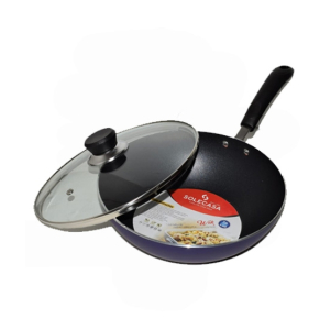 Solecasa 26cm Handle Wok With Glass Lid (0724)