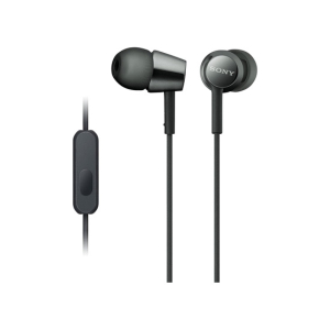 Sony In-Ear Earphone (MDR-EX155AP)-Black