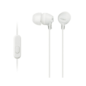 Sony EX Monitor In-Ear Headphones White (MDR-EX15AP)