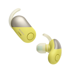 Sony Wireless Noise Canceling In-Ear Headphones Yellow (WF-SP700N)