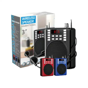  Shopeasy High Quality Multi-Functional Wireless Speaker With Microphone (KTX-1601)