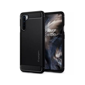 Spigen Rugged Armor Case For OnePlus Nord - Black
