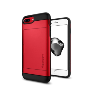 Spigen Slim Armor CS Red Case For iPhone 8 Plus