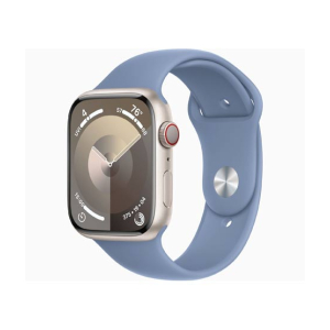 Apple Watch Series 9 Starlight Aluminum Case With Sport Band-GPS &amp; Cellular-45 mm-Winter Blue