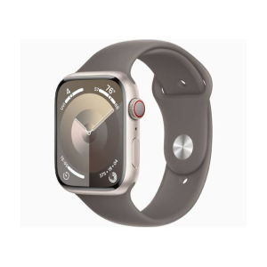 Apple Watch Series 9 Starlight Aluminum Case With Sport Band-GPS &amp; Cellular-45 mm-Clay