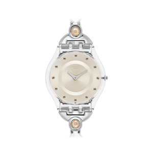 Swatch Salmon Pearls Women's Watch Silver (SFK376G)