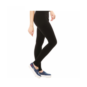 T Brand Pk Stretchable Tights For Women Black